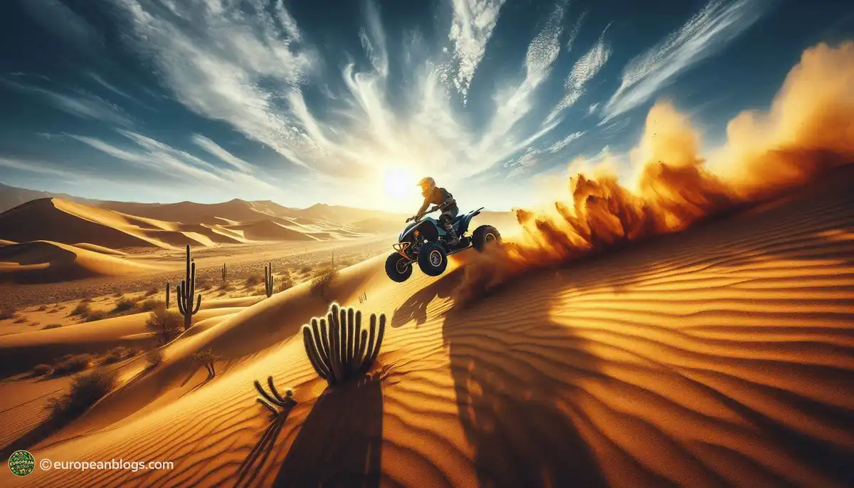 Quad Biking Through the Desert Landscape: A Thrilling Adventure