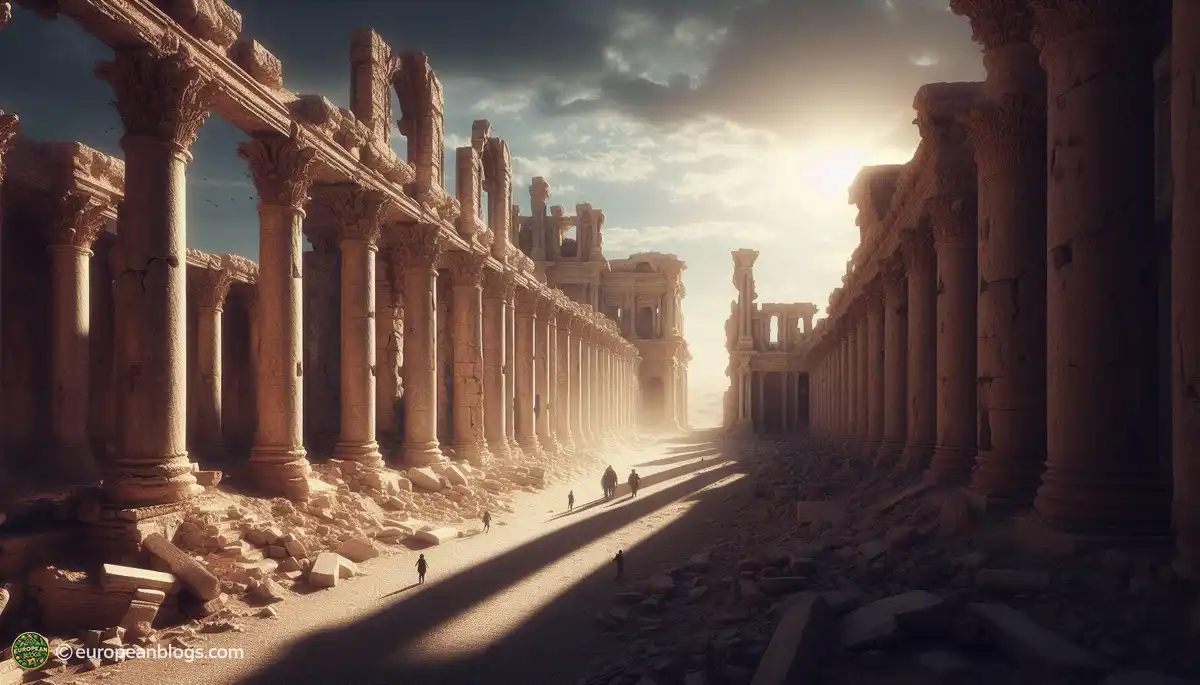 Traversing the Ruins of Palmyra: Exploring the Deserted City