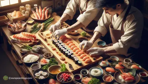 Japanese Culinary Traditions: Sushi Making with Locals in Tokyo