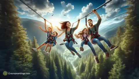 The Excitement of Zip Lining: Family Adventures in the Sky - image