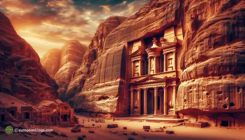 Ancient City of Petra: Nabatean Architecture - image