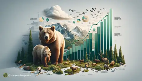 The Impact of Climate Change on Bear Habitats and Hunting Patterns - image